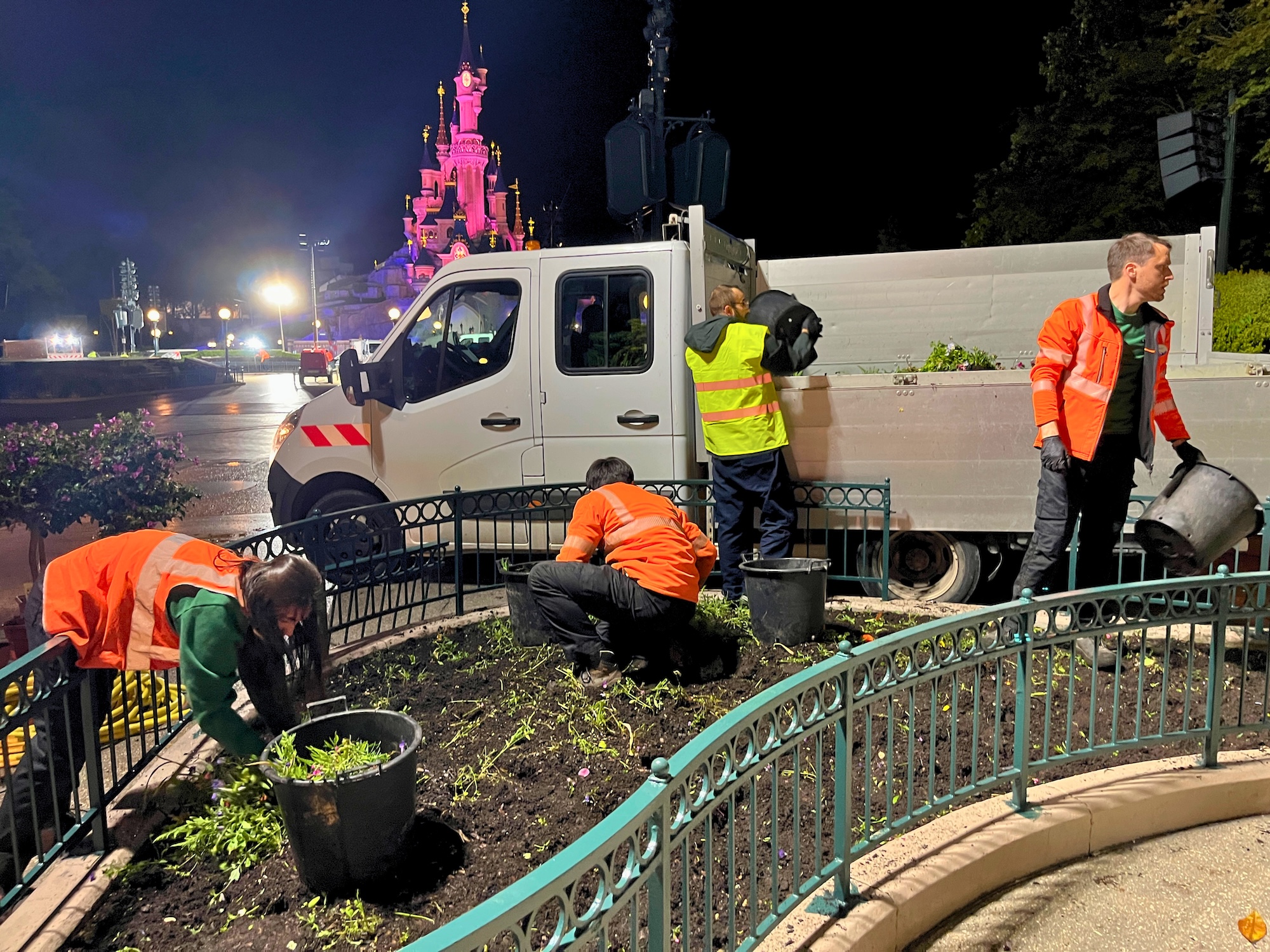 Achter de schermen bij de hoveniers in Disneyland Paris