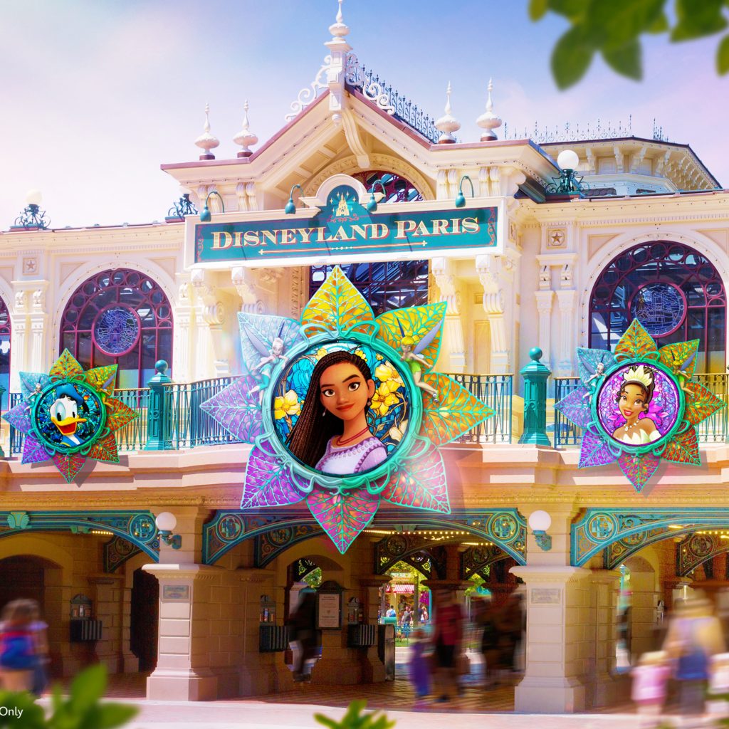 Betoverende decoraties op Main Street, U.S.A.